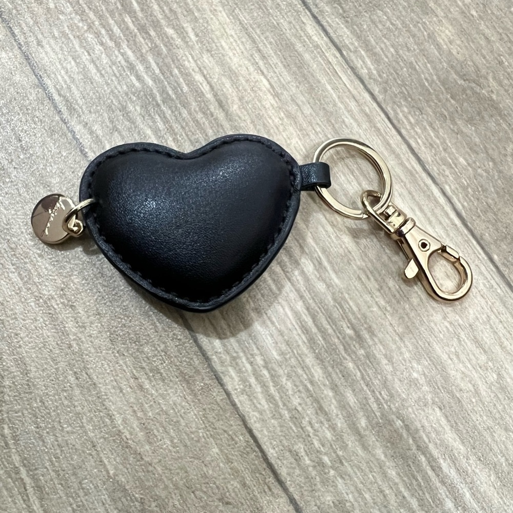Black Heart Keychain